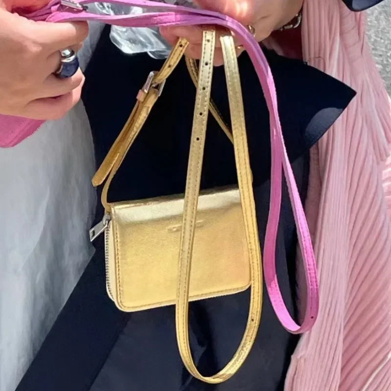 Korean Chic All-match Mini Crossbody Bags Street Personalized Card Bag Women's Bag Hanging Accessories Minority Purses Bolsos