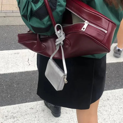 Korean Chic All-match Mini Crossbody Bags Street Personalized Card Bag Women's Bag Hanging Accessories Minority Purses Bolsos