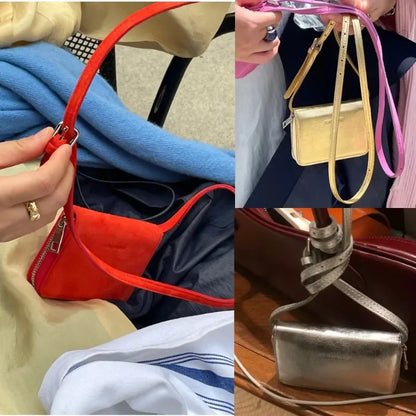 Korean Chic All-match Mini Crossbody Bags Street Personalized Card Bag Women's Bag Hanging Accessories Minority Purses Bolsos