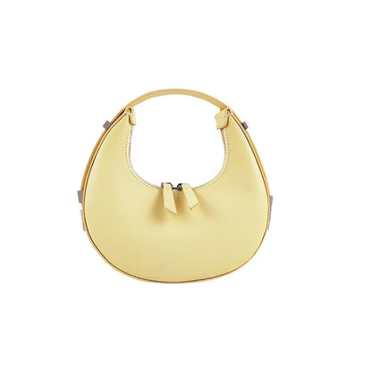 Korean Chic Luxury Genuine Leather Bags for Women Y2k E-Girl Underarm Shoulder Bag Youth Ladies Fashion Handbags Purses Clutch