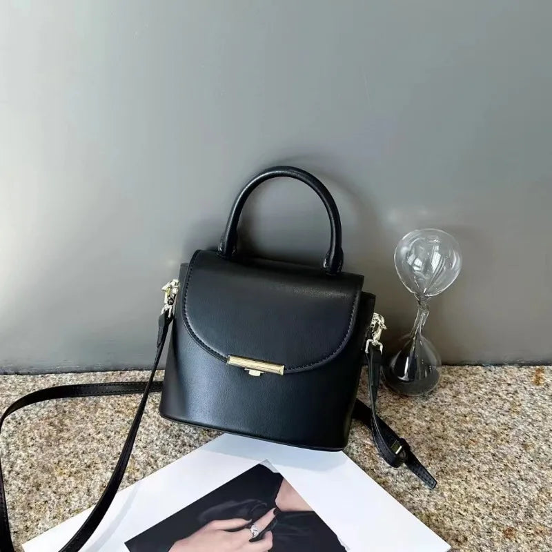 Korean Chic Minority Designer Luxury Crossbody Bag High Quality Leather Handbags Purse Women's Trendy All-match Commuter Bolsos