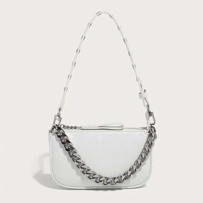 Korean Chic Niche Casual Underarm Shoulder Bag Fashion Chain Designer Commuter Handbags Simple All-match Purses Clutch Bolsas