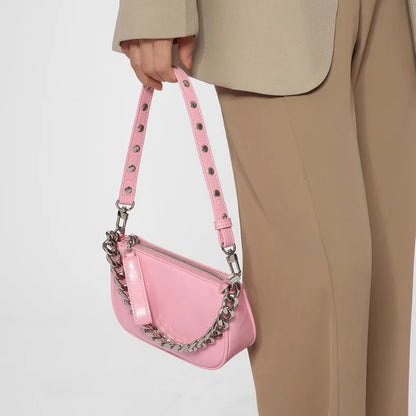 Korean Chic Niche Casual Underarm Shoulder Bag Fashion Chain Designer Commuter Handbags Simple All-match Purses Clutch Bolsas