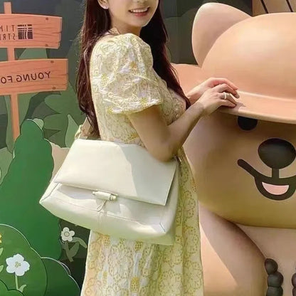 Korean Chic Niche Designer Luxury Shoulder Bag Large Capacity Versatile Crossbody One Shoulder Handbags Commuter Purse Bolsos