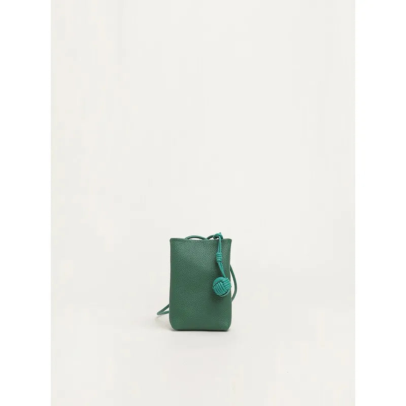 Korean Chic Niche Mini Cellphone Pouch Solid Color Simple All-match Crossbody Shoulder Bag Female Handbags Casual Bolsos Mujer