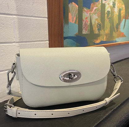 Korean Chic Simple Solid Crossbody Shoulder Bag Women Vintage Elegant Genuine Leather Handbags Female Commuter Purses Bolsa