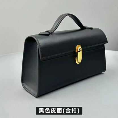 Korean Fashion Niche Vintage Suede Handbags Female Simple Elegant Commuter Purses Clutch 2024 New Luxury All-match Bolsas Mujer