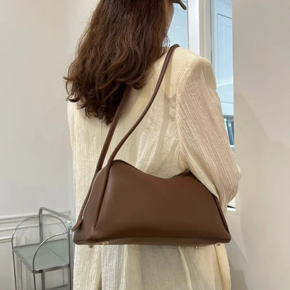 Korean Fashion Underarm Shoulder Bags Simple All-match Large Capacity Handbags Female Purse 2024 New Luxury Designer Bolsas