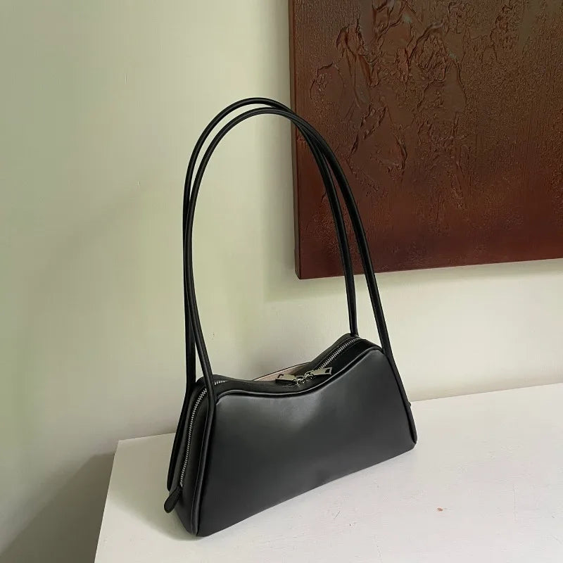 Korean Fashion Underarm Shoulder Bags Simple All-match Large Capacity Handbags Female Purse 2024 New Luxury Designer Bolsas