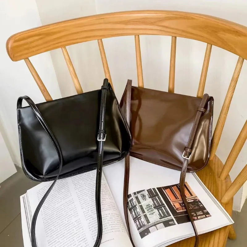Korean Niche Designer Elegant Commuter Shoulder Bags Women 2024 New Fashion Lady Crossbody Handbags All-match Casual Bolsas