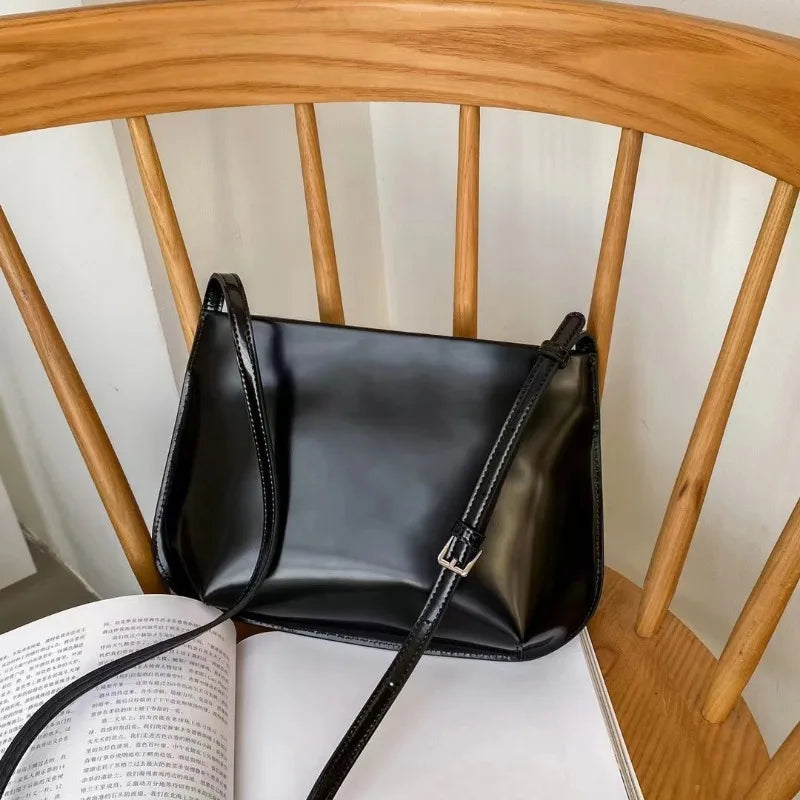 Korean Niche Designer Elegant Commuter Shoulder Bags Women 2024 New Fashion Lady Crossbody Handbags All-match Casual Bolsas