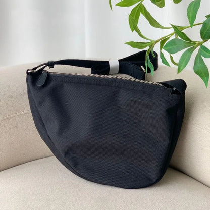 Korean Street Casual Nylon Crossbody Bags Large Capacity Simple All-match Shoulder Handbags Women Classic Designer Fanny Pack