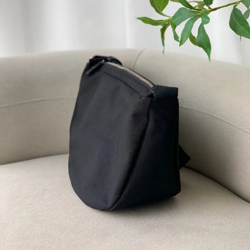 Korean Street Casual Nylon Crossbody Bags Large Capacity Simple All-match Shoulder Handbags Women Classic Designer Fanny Pack