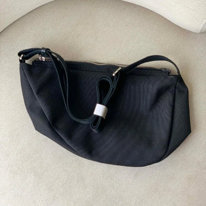 Korean Street Casual Nylon Crossbody Bags Large Capacity Simple All-match Shoulder Handbags Women Classic Designer Fanny Pack
