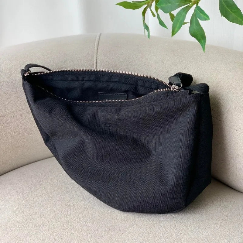 Korean Street Casual Nylon Crossbody Bags Large Capacity Simple All-match Shoulder Handbags Women Classic Designer Fanny Pack