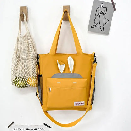 Korean Style Girl Lolita Shoulder Bags Students Cute Rabbit Ears Doll Itabag MessengerBags HandBags Mochilas Coreanas