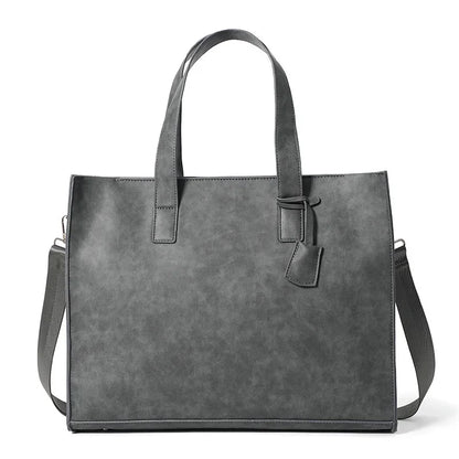 Korean Style Leather Men Tote Fashion Retro Handbag Weekend Male Shoulder Casual Crossbody Bag