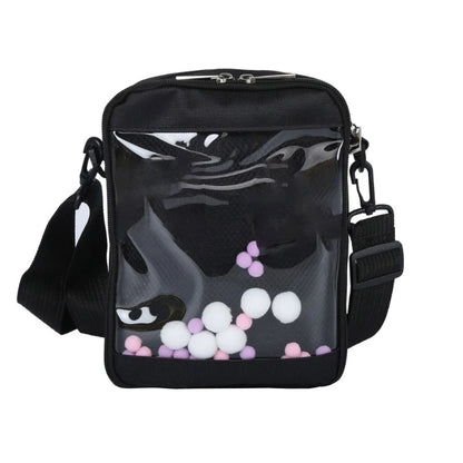 Korean Style Messenger Bag for Women JK Shoulder Bag Girl Clear Crossbody Bag