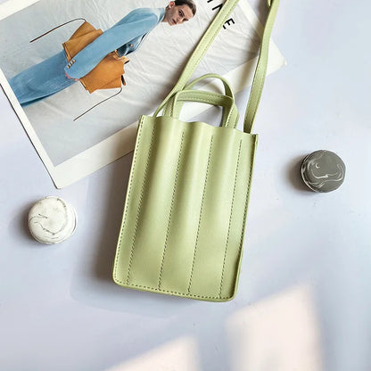 Korean Style Women's Handbags Fashion Mini Mobile Phone Bag Purse Female Messenger Bags Luxury Designer Hand Bags Bolsa Feminina