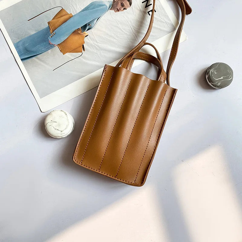 Korean Style Women's Handbags Fashion Mini Mobile Phone Bag Purse Female Messenger Bags Luxury Designer Hand Bags Bolsa Feminina