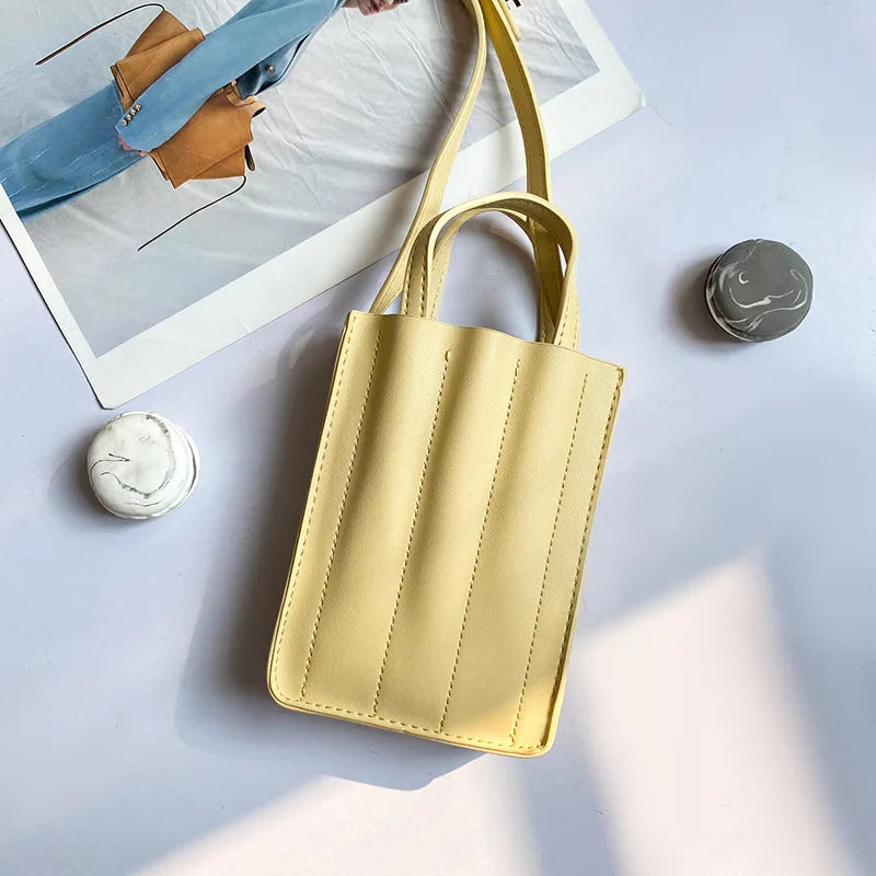 Korean Style Women's Handbags Fashion Mini Mobile Phone Bag Purse Female Messenger Bags Luxury Designer Hand Bags Bolsa Feminina