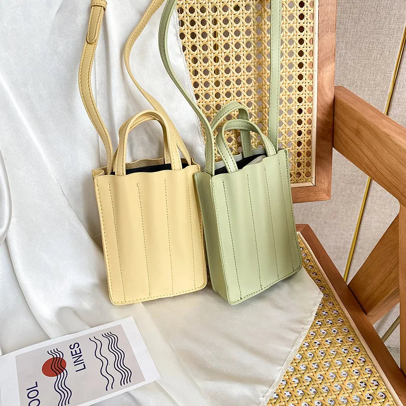 Korean Style Women's Handbags Fashion Mini Mobile Phone Bag Purse Female Messenger Bags Luxury Designer Hand Bags Bolsa Feminina