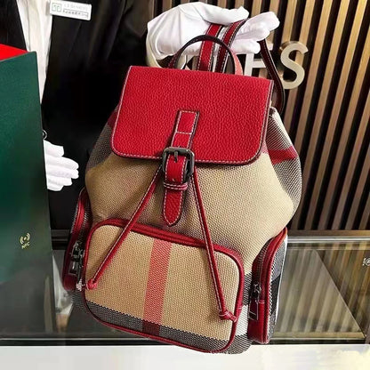 Korean fashion Women's Genuine Leather Bag Natural Backpack Ladies Backpack High Trendy Bags School Women's Leather Backpacks