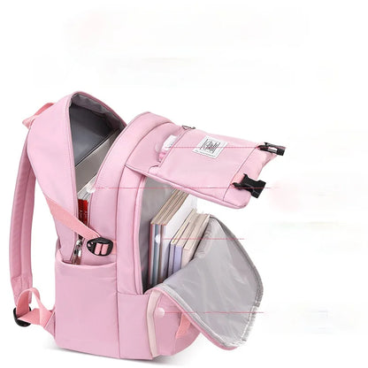 Korean school backpack for students College School Bags for Teenager Girls teens casual Travel laptop backpack Book bag Kawaii
