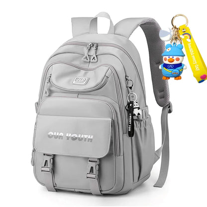 Korean school backpack for students Cute Women College School Bags for Teenager Girls teens casual Travel laptop Book bag Kawaii