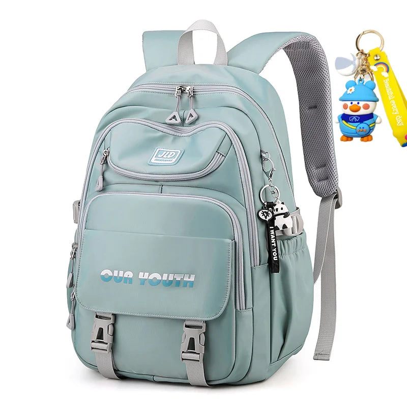 Korean school backpack for students Cute Women College School Bags for Teenager Girls teens casual Travel laptop Book bag Kawaii