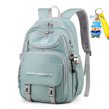 Korean school backpack for students Cute Women College School Bags for Teenager Girls teens casual Travel laptop Book bag Kawaii