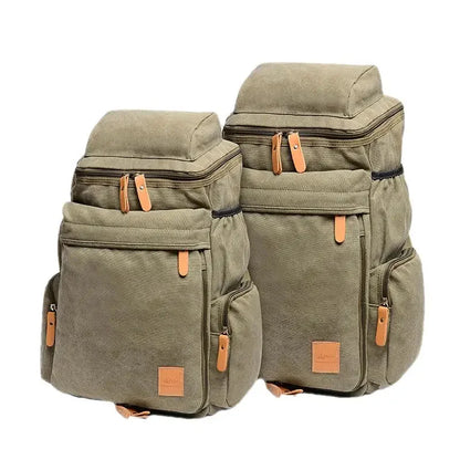 Korean style Canvas Men Women Backpack Casual Students School For Boys Large Capacity Male Laptop Travel Shoulder Bag