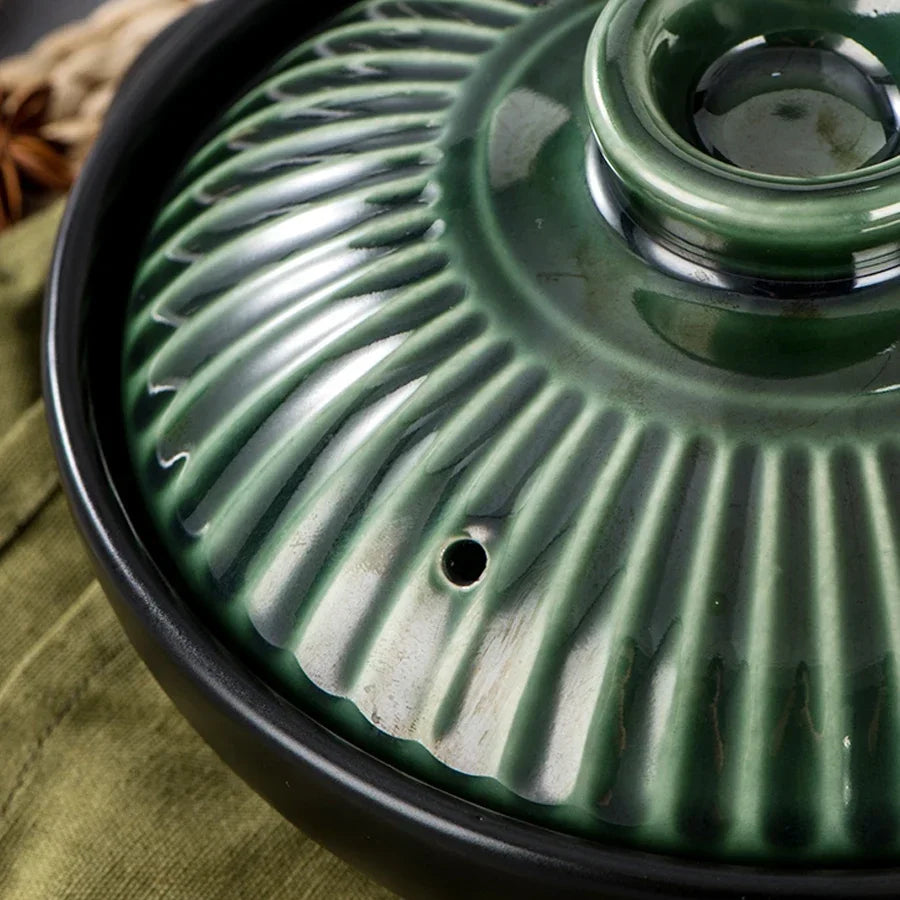 Korean style casserole pottery pot soup pot steamed rice braised chicken rice and heat resistant pot Claypot rice Gas Claypot