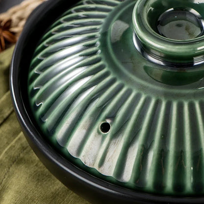 Korean style casserole pottery pot soup pot steamed rice braised chicken rice and heat resistant pot Claypot rice Gas Claypot