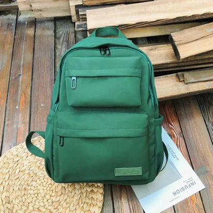 Korean style fashion women's casual college students bag for girls trendy outdoor travel backpack