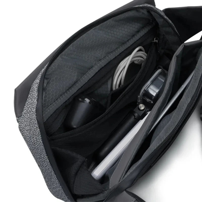 Korin SnapSling Fashion Men Small Crossbody Bag Women Waterproof Single Shoulder Bag Walking Bagpack Casual Chest Bag