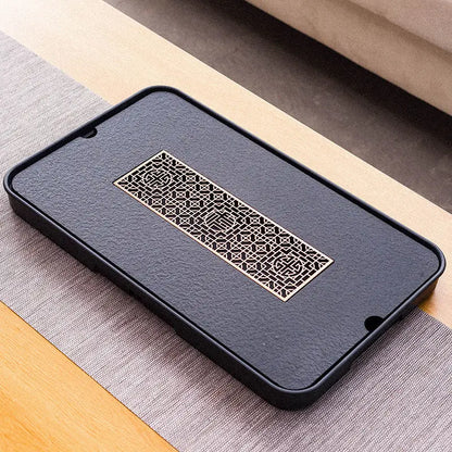 Kung Fu Tea Tray Pu'er tea Tea Board 1PC Drainage Water Storage kung-fu Tea Set Tea Table Chinese Tea Room Board Ceremony Tools