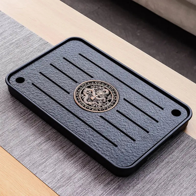Kung Fu Tea Tray Pu'er tea Tea Board 1PC Drainage Water Storage kung-fu Tea Set Tea Table Chinese Tea Room Board Ceremony Tools