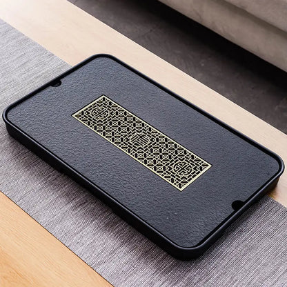 Kung Fu Tea Tray Pu'er tea Tea Board 1PC Drainage Water Storage kung-fu Tea Set Tea Table Chinese Tea Room Board Ceremony Tools