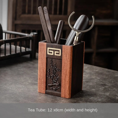 Kung Fu Tea Utensils Collection Tea Ceremony Six Items Suit 6 Gentlemen Copper Tea Clip Brick Tea Pry Tea Knife Tea Making Tools