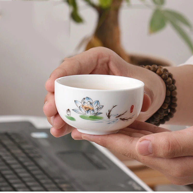 Kung fu gaiwan teapot teacup Travel tea set Include 1 Pot 2 Cup personal office travel portable Teaware bag Free shipping