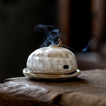 Kungfu Tea Ceremony Buddha Aroma Diffuser Incense Incense Burners Decoration for Home Sandalwood Plate Fragrance Products Decor