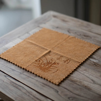 Kungfu Tea Towel, High-end Tea Napkins, Water Absorption, Thick Tea Table Cloth, Zen Intention Cloth, Chinese Tea Accessories