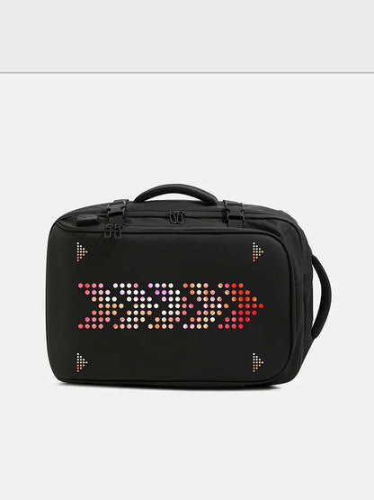 LED Display Motorcycle backpack Business travel Laptop Backpack For Men DIY Smart backpack school Backpack multimedia backpack