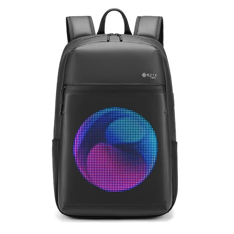 LED Display backpack Business travel Laptop Backpack Men DIY Smart backpack school Backpack woman WIFI multimedia backpack