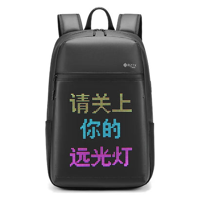 LED Display backpack Business travel Laptop Backpack Men DIY Smart backpack school Backpack woman WIFI multimedia backpack