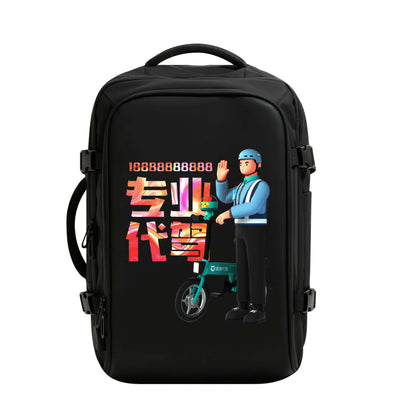 LED Display backpack Business travel Laptop Backpack Men DIY Smart backpack school Backpack woman multimedia backpack