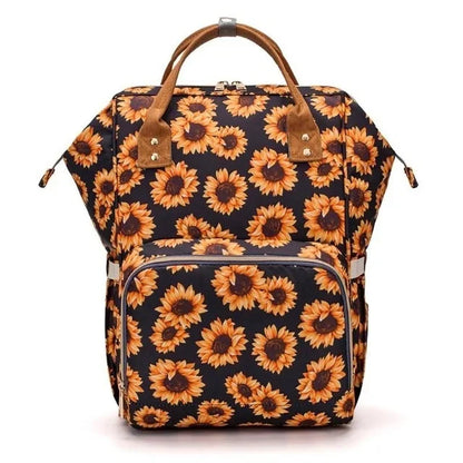 LEQUEEN Colorful Mummy Diaper Baby Feeder Bag Mother Fruit Waterproof Nursing Storage Organizer Women Travel Backpack Female