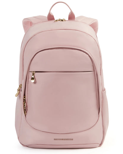 LIGHT FLIGHT Travel Backpack for Women 15.6 Inch Anti Theft Laptop Backpack with USB Charging Hole Waterproof College Bookbag