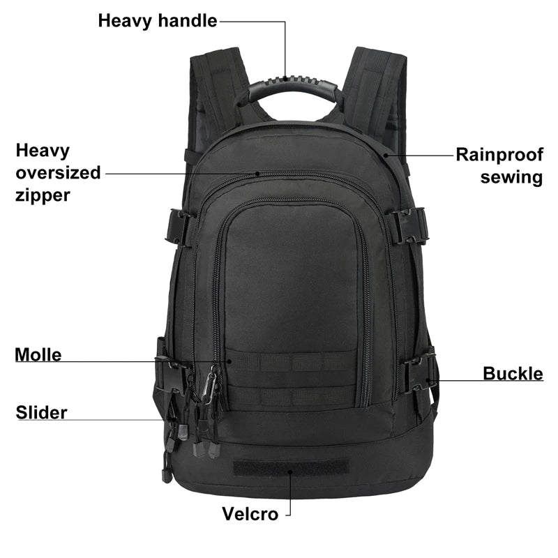 LQ 60L Waterproof Climbing Backpacks 40L Outdoor Sports Bag Travel Backpacks Camping Hiking Rucksack Women Trekking Bags For Men